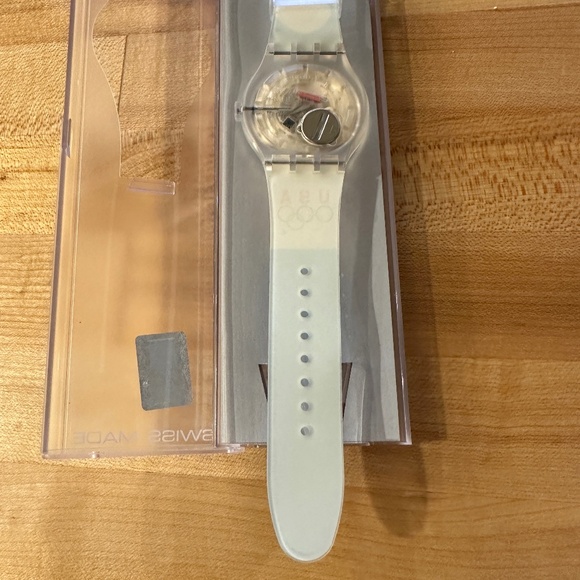 VTG Swatch Athens 2004 Olympics, USA watch New in Box/sleeve UNISEX NEVER WORN! - Picture 9 of 9